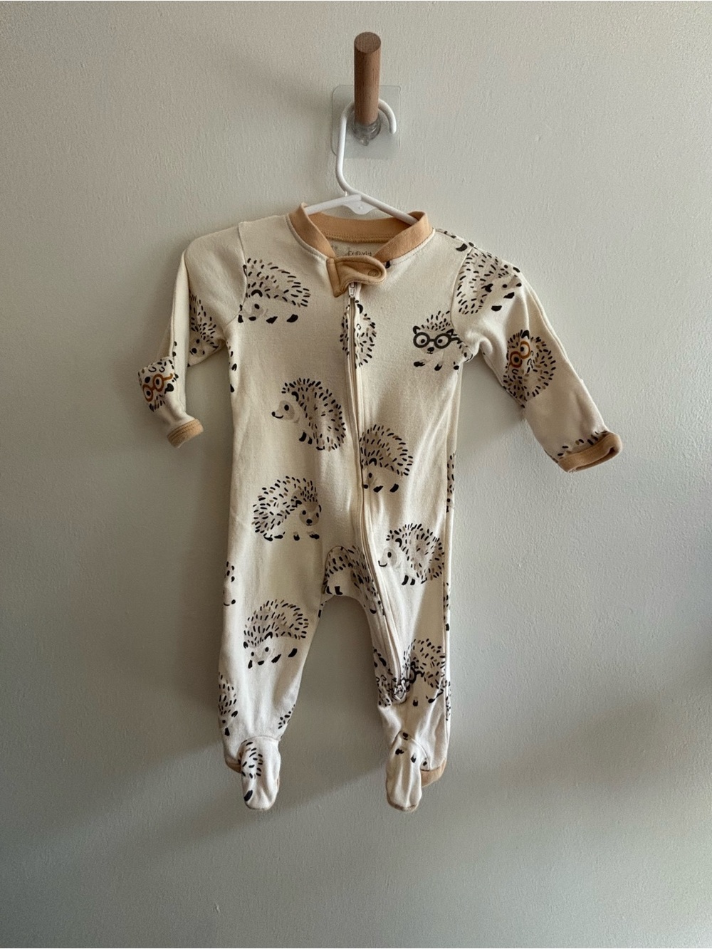 BUTTERBLU Scout one-piece organic cotton pajamas